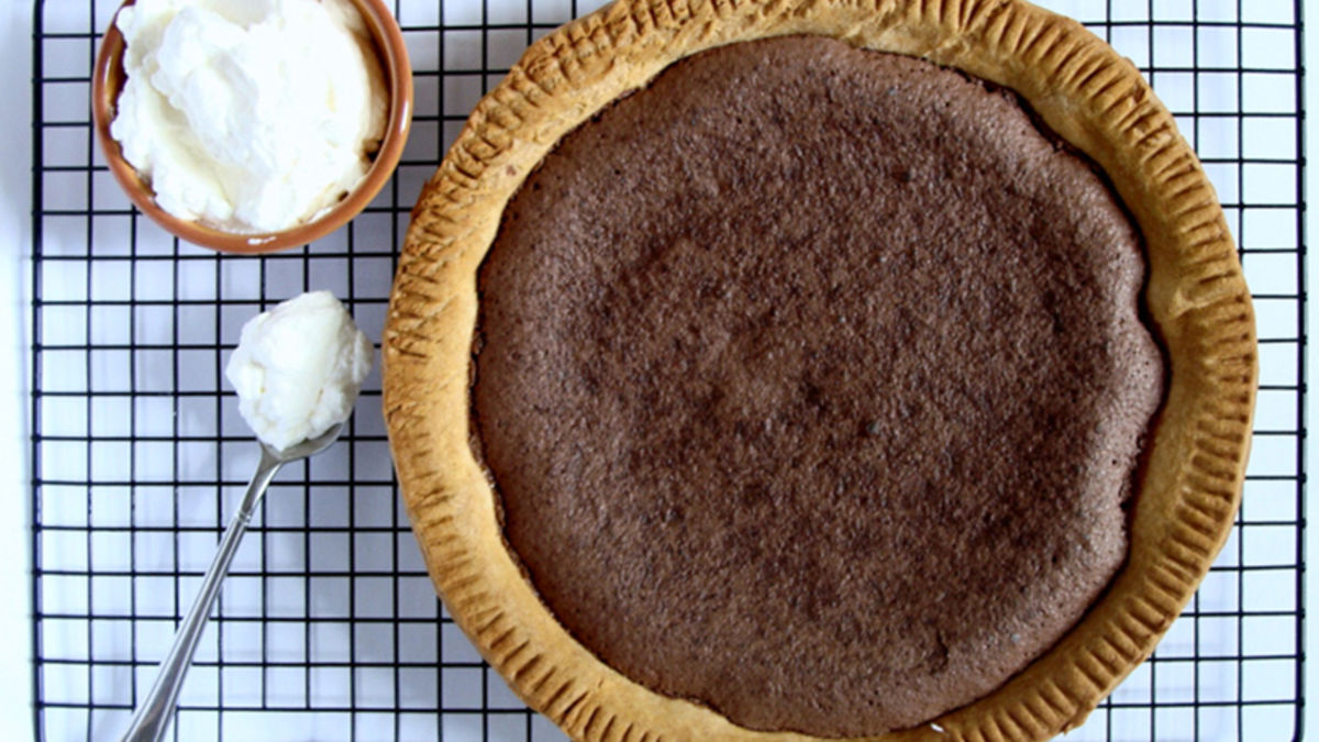Chocolate Chess Pie