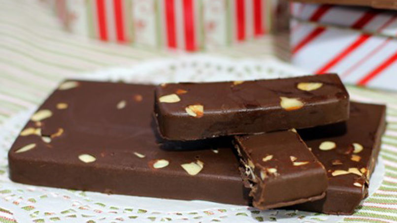 Chocolate Almond Turrón