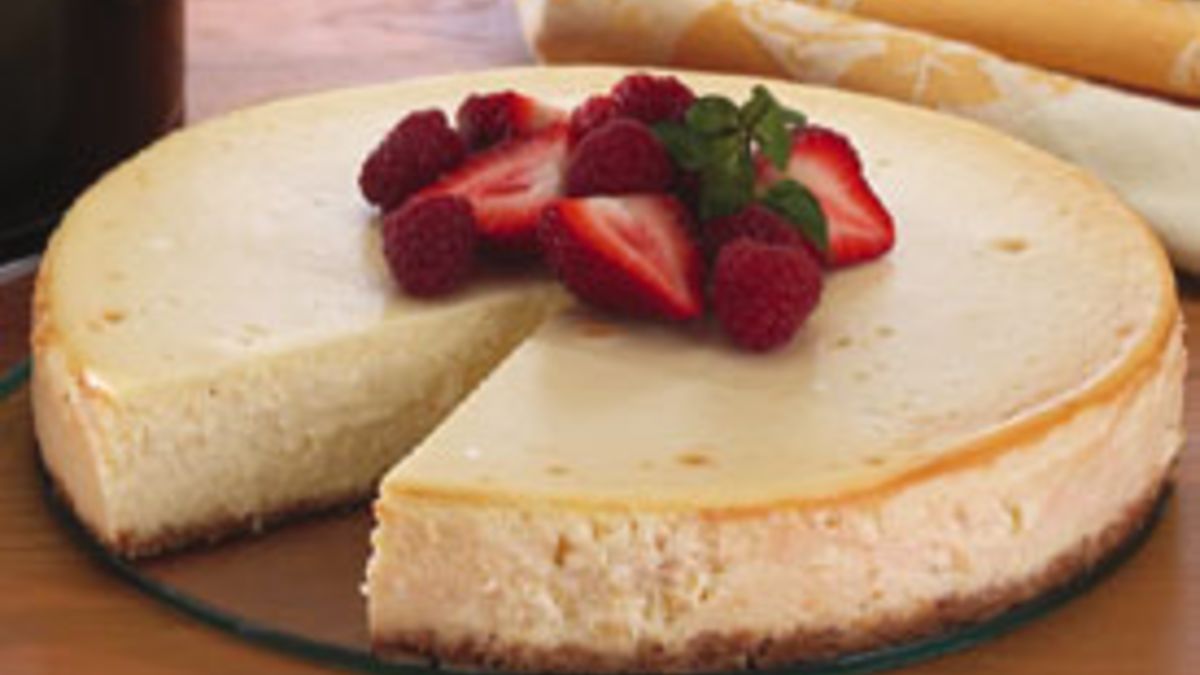Citrus Cheesecake with Berries