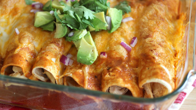 Turkey Enchiladas