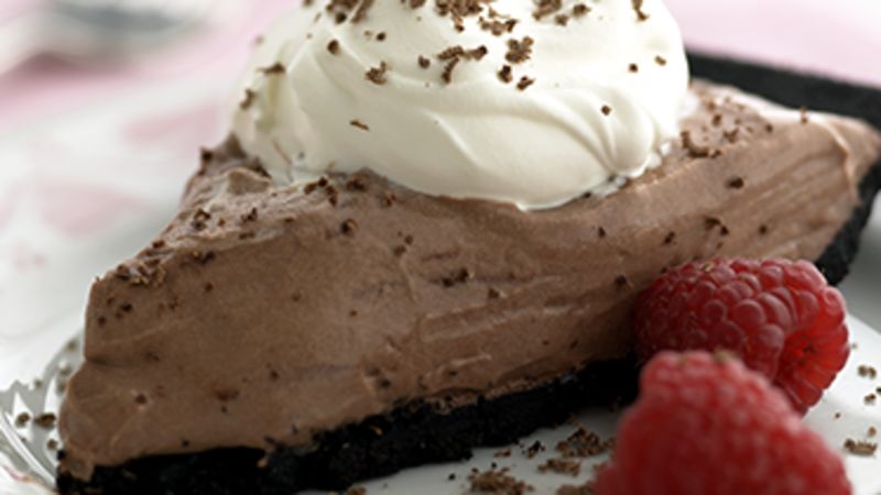 Skinny Triple Chocolate Pie Recipe - BettyCrocker.com