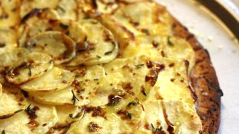 Sweet Potato Pizza Recipe - Tablespoon.com