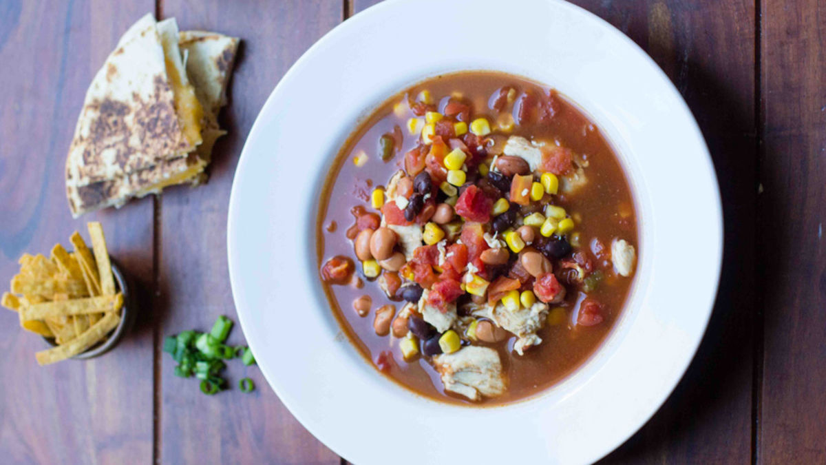Dump-It Tex-Mex Soup