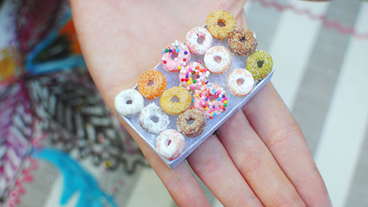Mini Cheerio Donuts