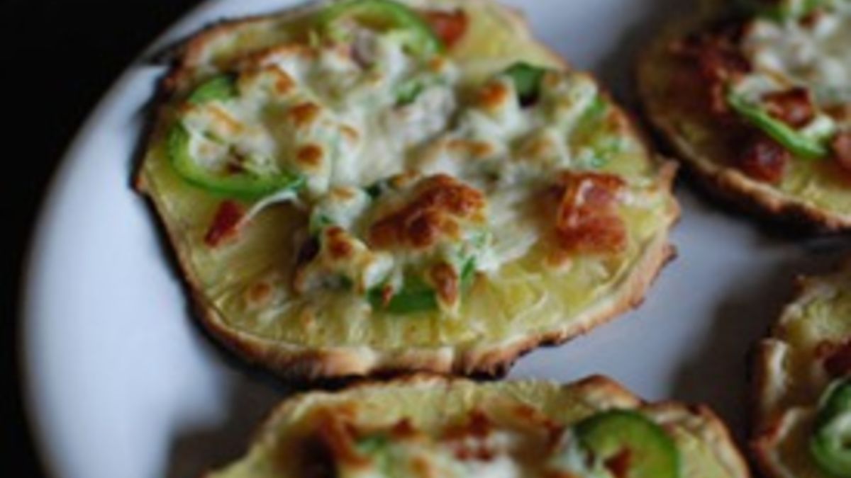 Mini Bacon Pineapple Jalapeño Flatbread