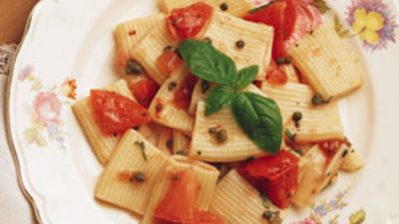 Rigatoni and Tomatoes Recipe - BettyCrocker.com