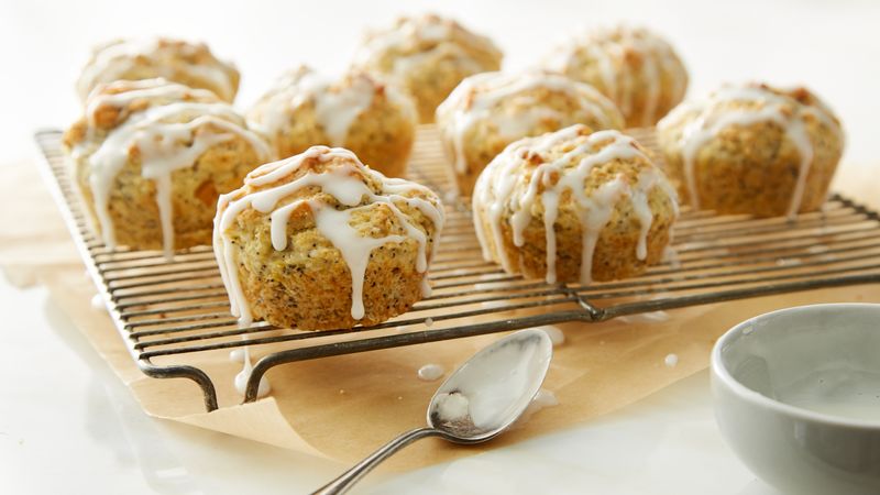 Lemon Yogurt Poppy Seed Muffins