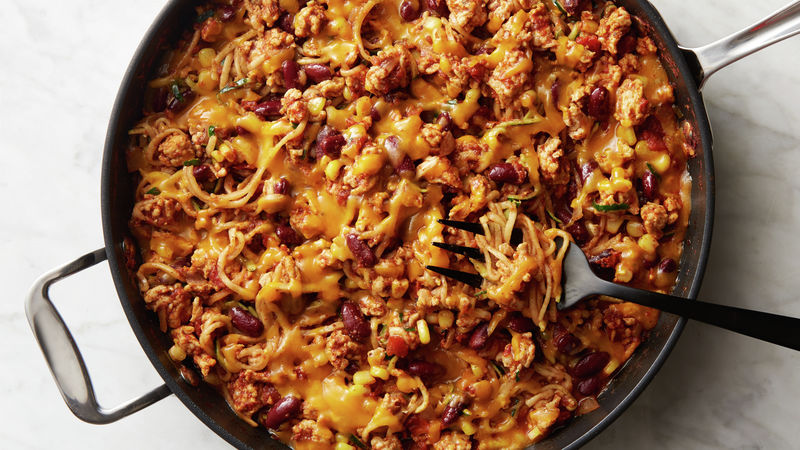 Zoodle Turkey Chili Mac