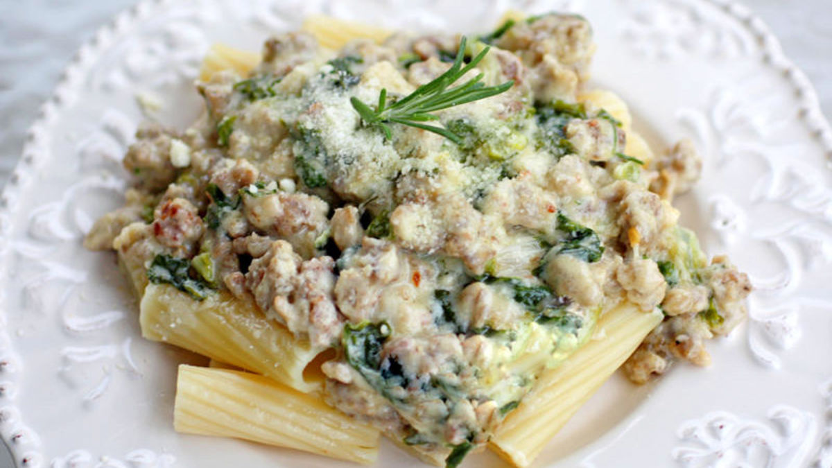 Sausage and Escarole Pasta