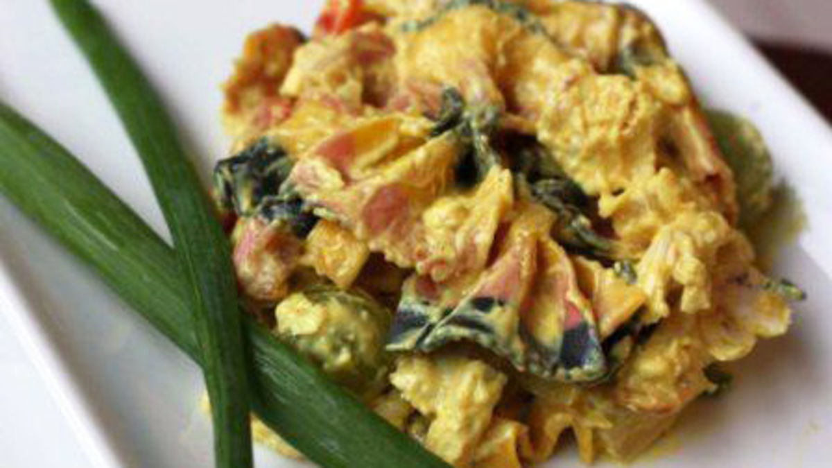 Chicken Curry Pasta Salad