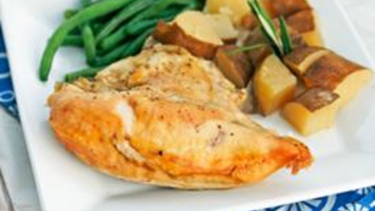 Slow Cooker Herbed Chicken and Potatoes