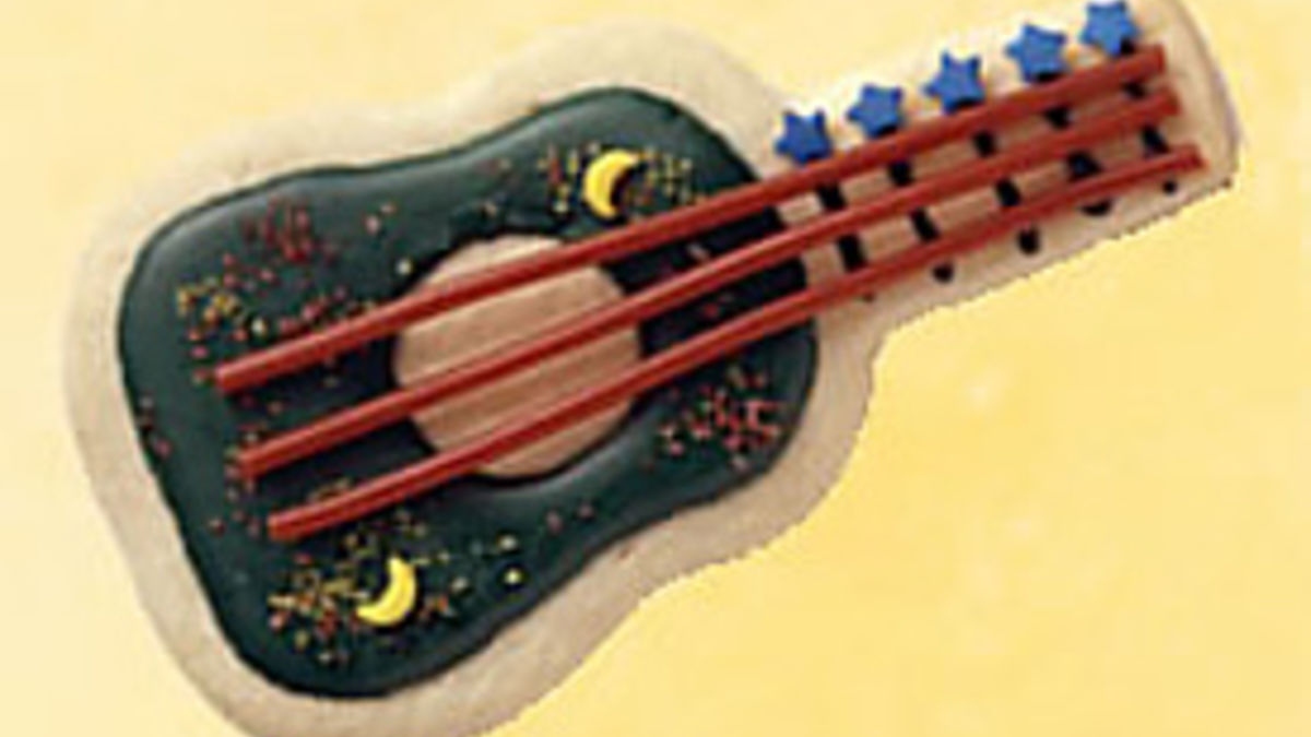 Guitar Cookies