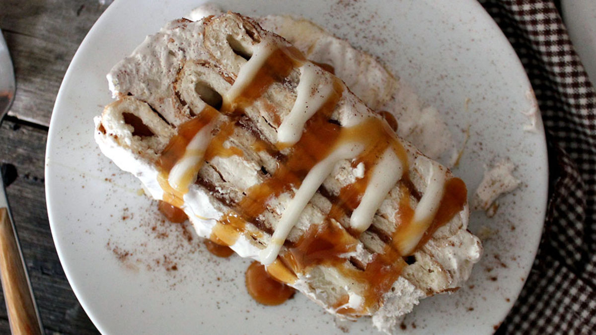Cinnamon Roll Strudel Icebox Cake