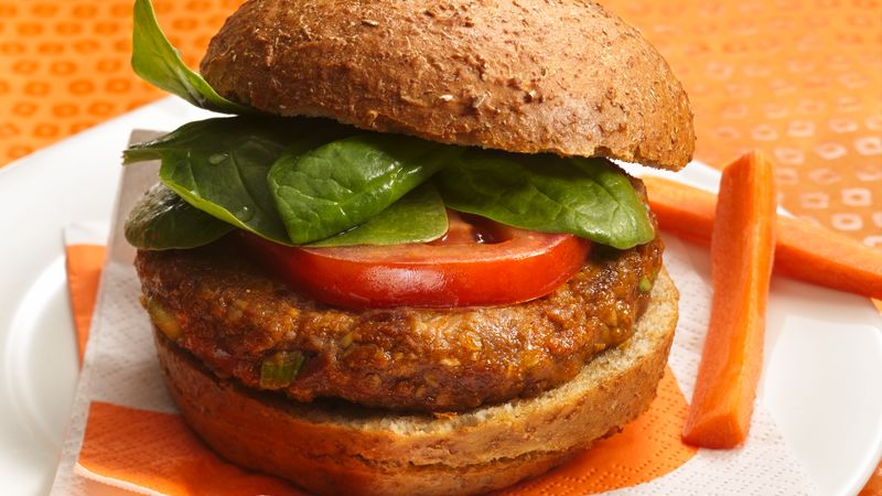 Spicy Chili Bean Burgers