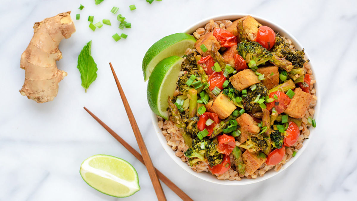 Ginger Tofu Stir Fry