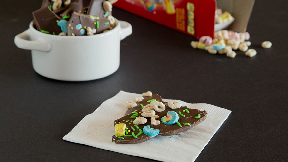 Lucky Charms™ Chocolate Bark