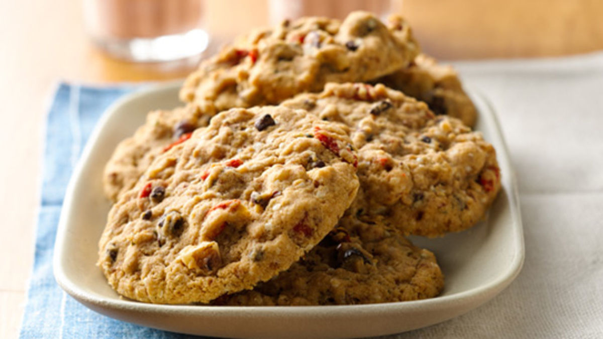 Goji Berry Breakfast Cookies