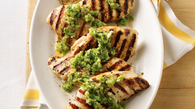 Grilled Chicken Salsa Verde