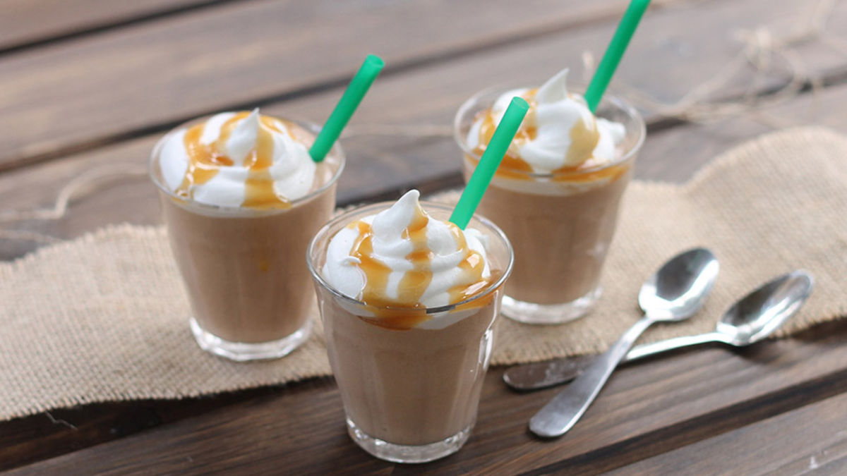 Salted Caramel Mocha Pudding Shots
