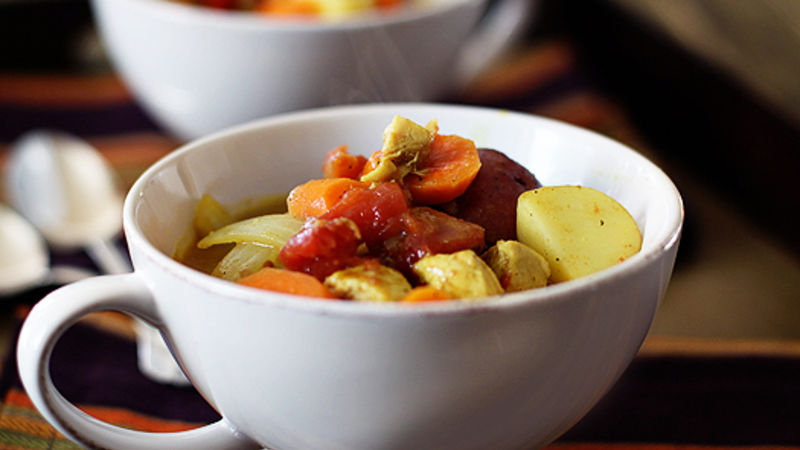 One Pot Turkey Curry Recipe - Tablespoon.com