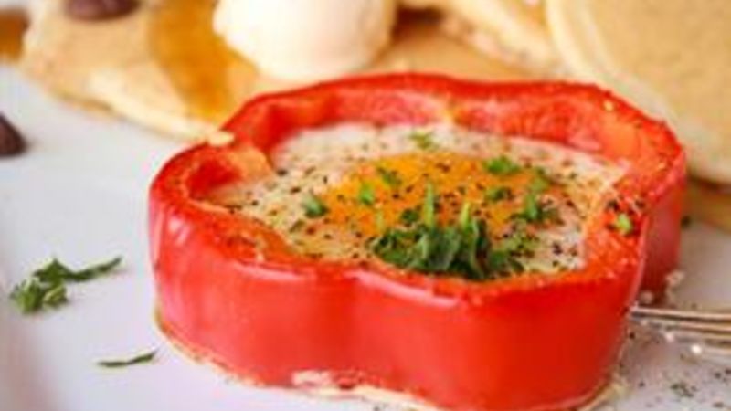 Egg In a Pepper Recipe - Tablespoon.com