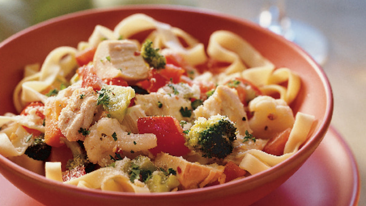 Turkey Pasta Primavera