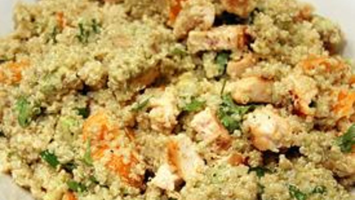 Citrus Quinoa and Chicken Salad