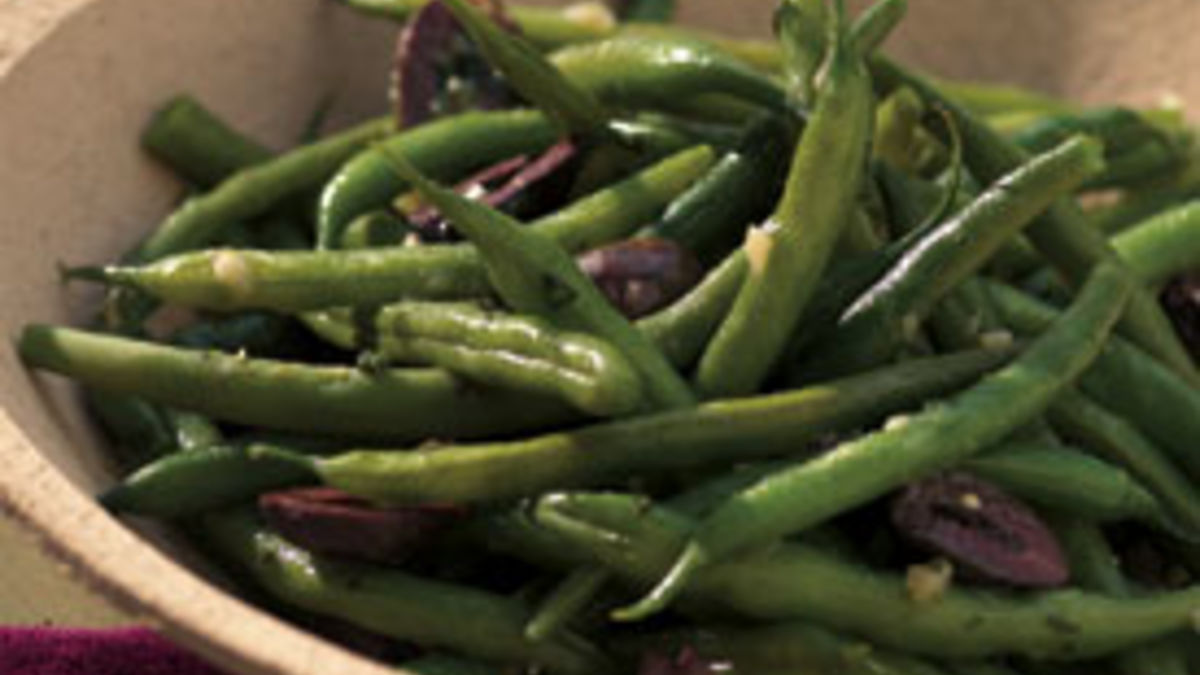 Garlic and Herb Green Beans