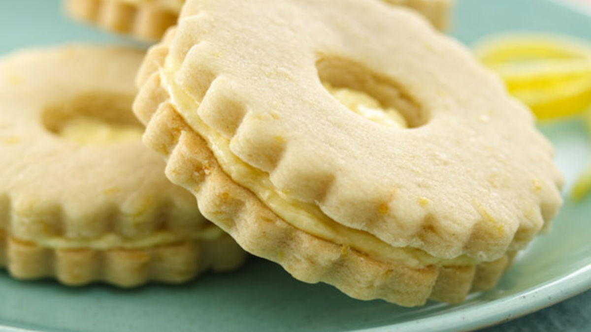 Lemon Sandwich Cookies