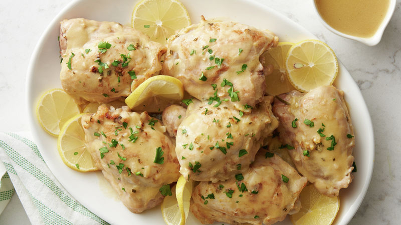 Lemon Dijon Chicken Skillet