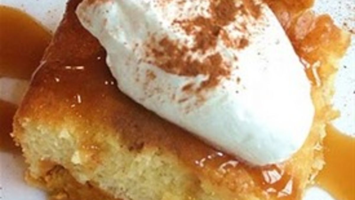 Pumpkin Custard Cake