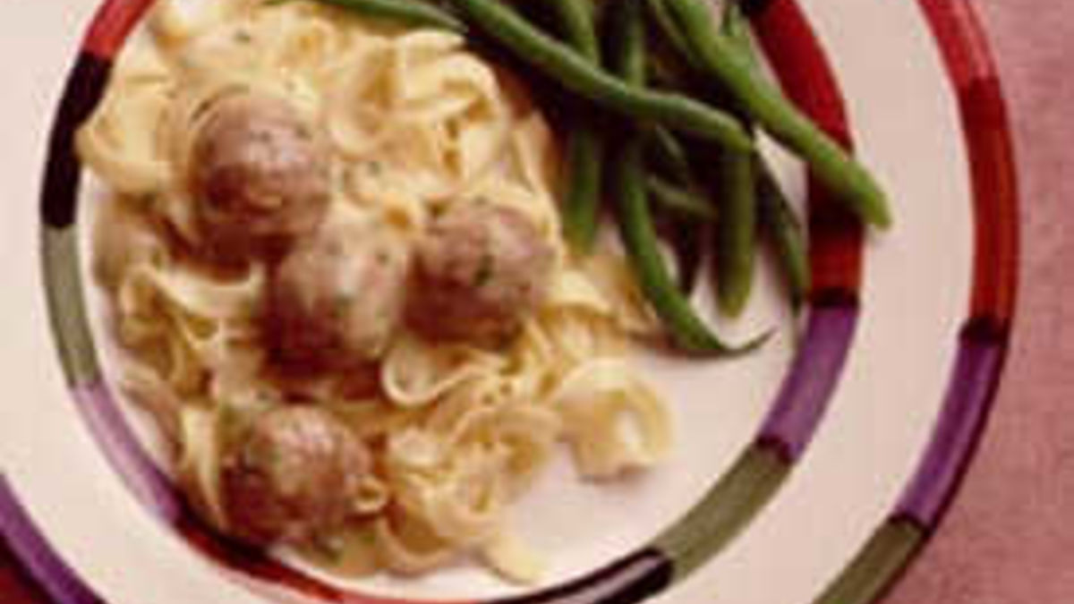 Meatballs in Dijon Sauce
