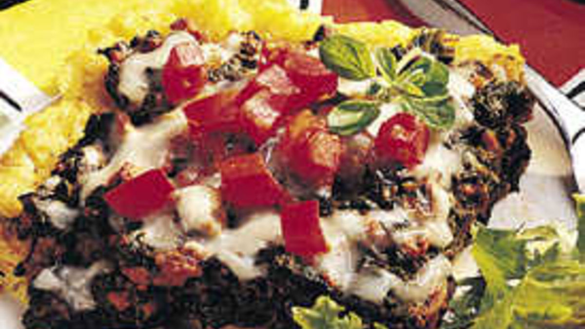 Beefy Polenta Casserole