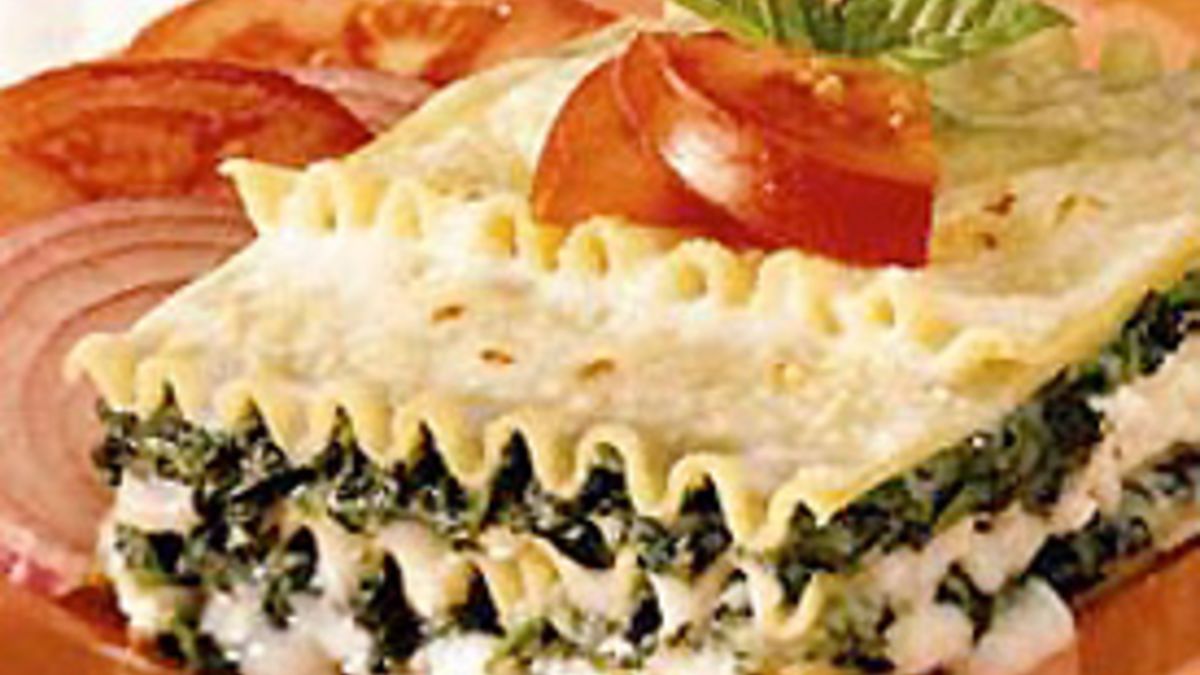 Spinach Lasagna