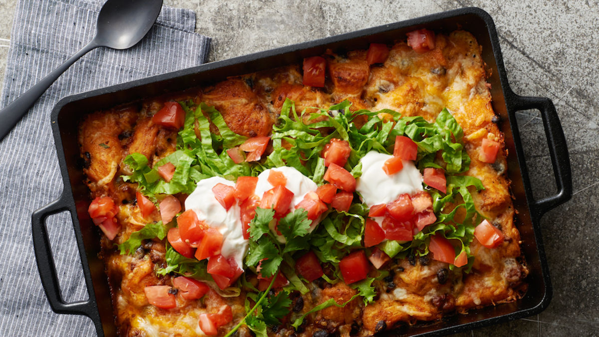 Taco Bubble-Up Bake