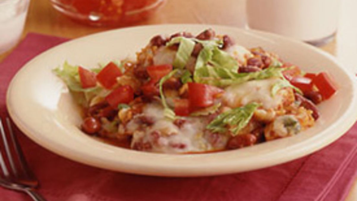 Stacked Enchilada Bake