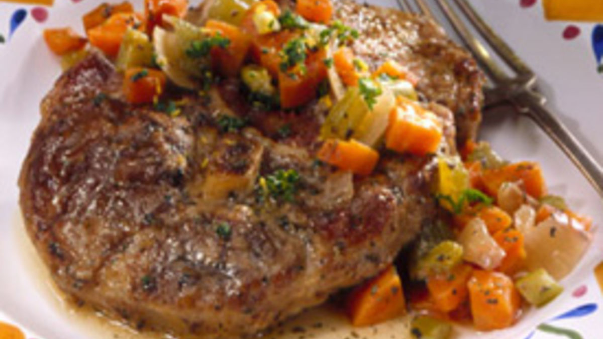 Braised Veal Shanks, Milan Style