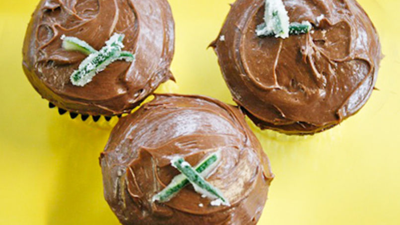 Chocolate Zucchini Cupcakes