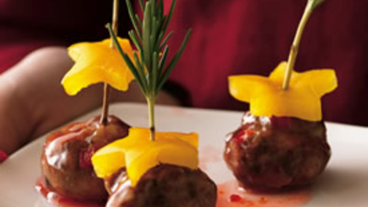 Sweet and Spicy Meatballs