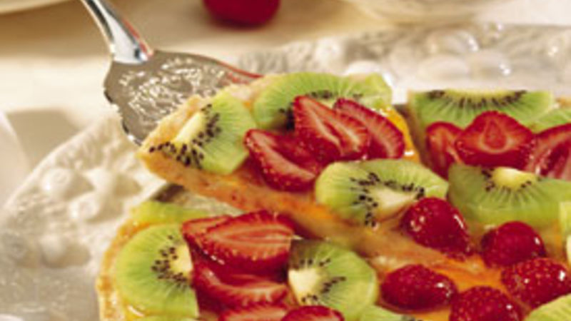 Strawberry Kiwi Tart Recipe - BettyCrocker.com