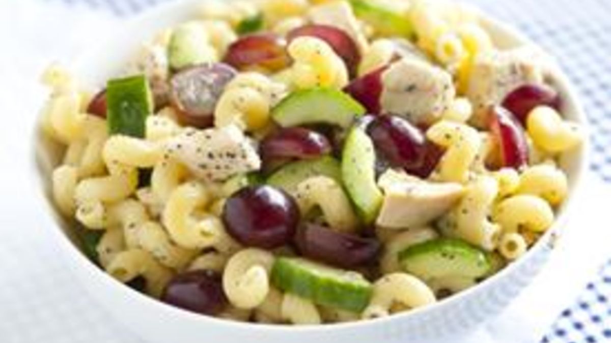 Chicken Poppy Seed Pasta Salad
