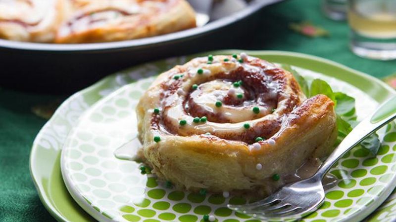 Cinnamon Rolls with Guinness™, Bailey’s™ and Jameson™ Recipe - Tablespoon.com