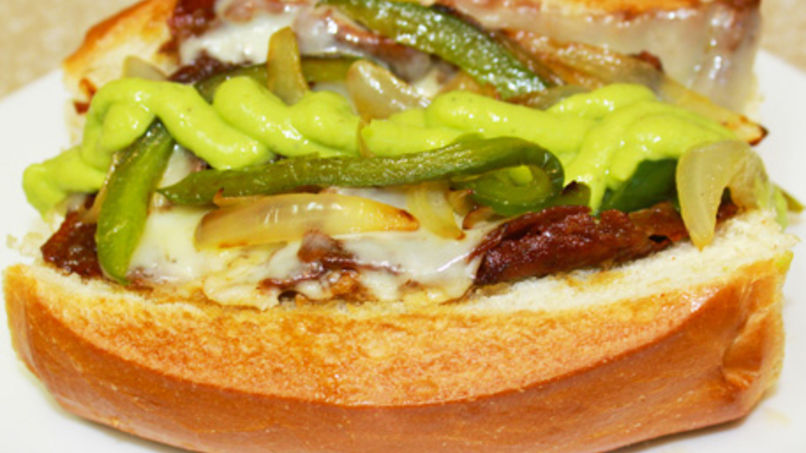 Philly Cheese Steak con Guasacaca