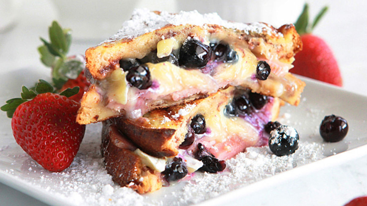 Blueberry Monte Cristo
