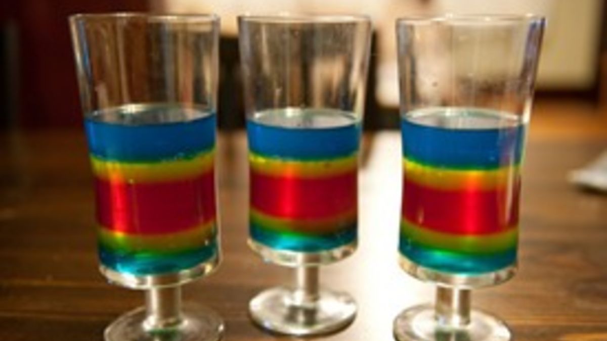 Double Rainbow Shots
