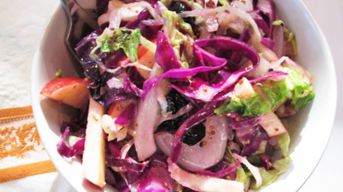Tangy Cabbage Slaw