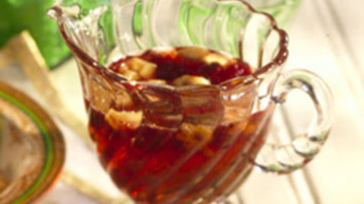 Maple-Cranberry Syrup