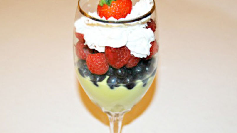 Parfait de Aguacate y Yogurt