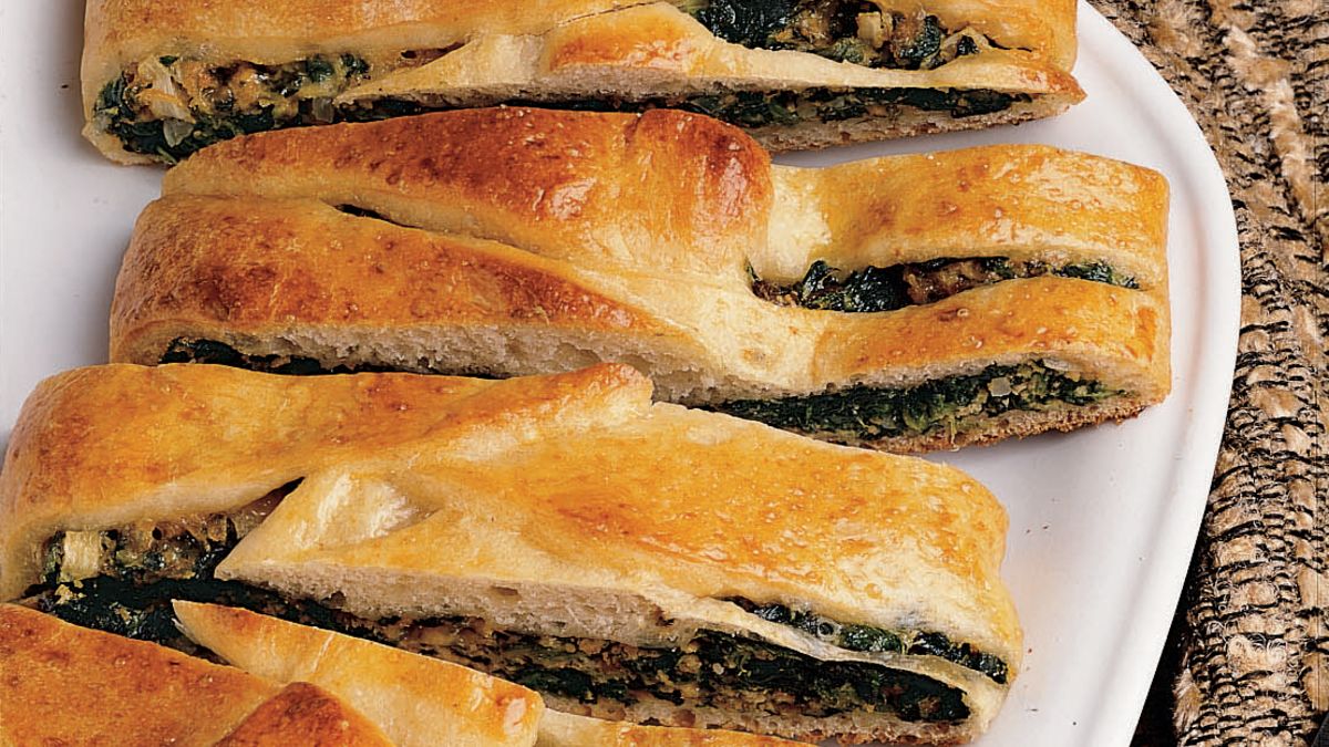 Hearty Spinach Braid