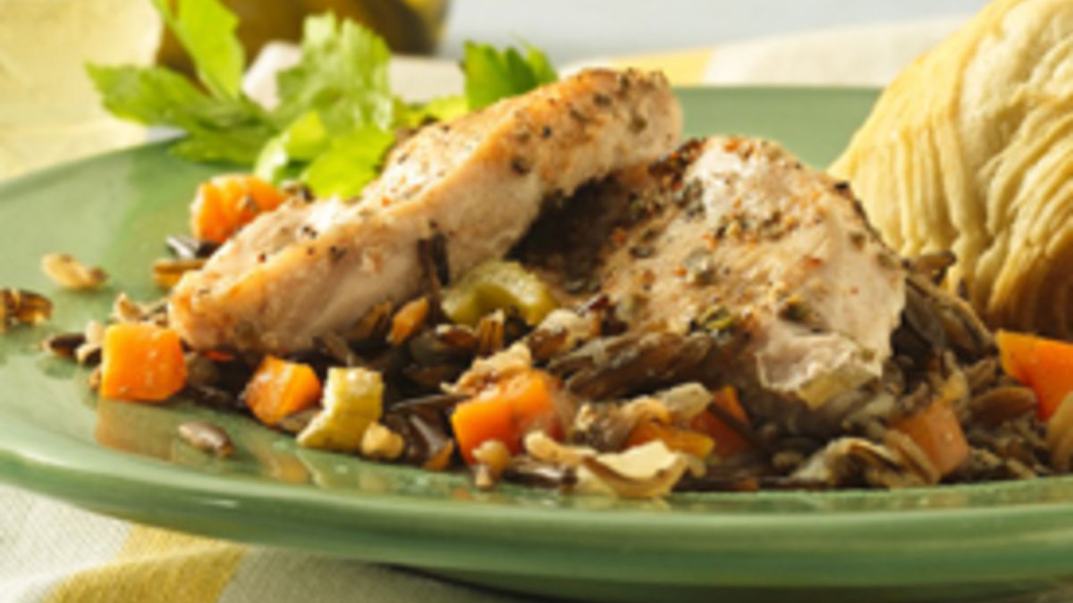 Tender Turkey and Wild Rice